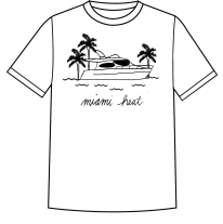 PLACES TO BE | MIAMI HEAT | ADULT TEE