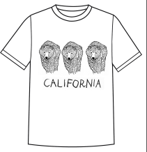 PLACES TO BE | CALIFORNIA GRIZZLY | ADULT TEE
