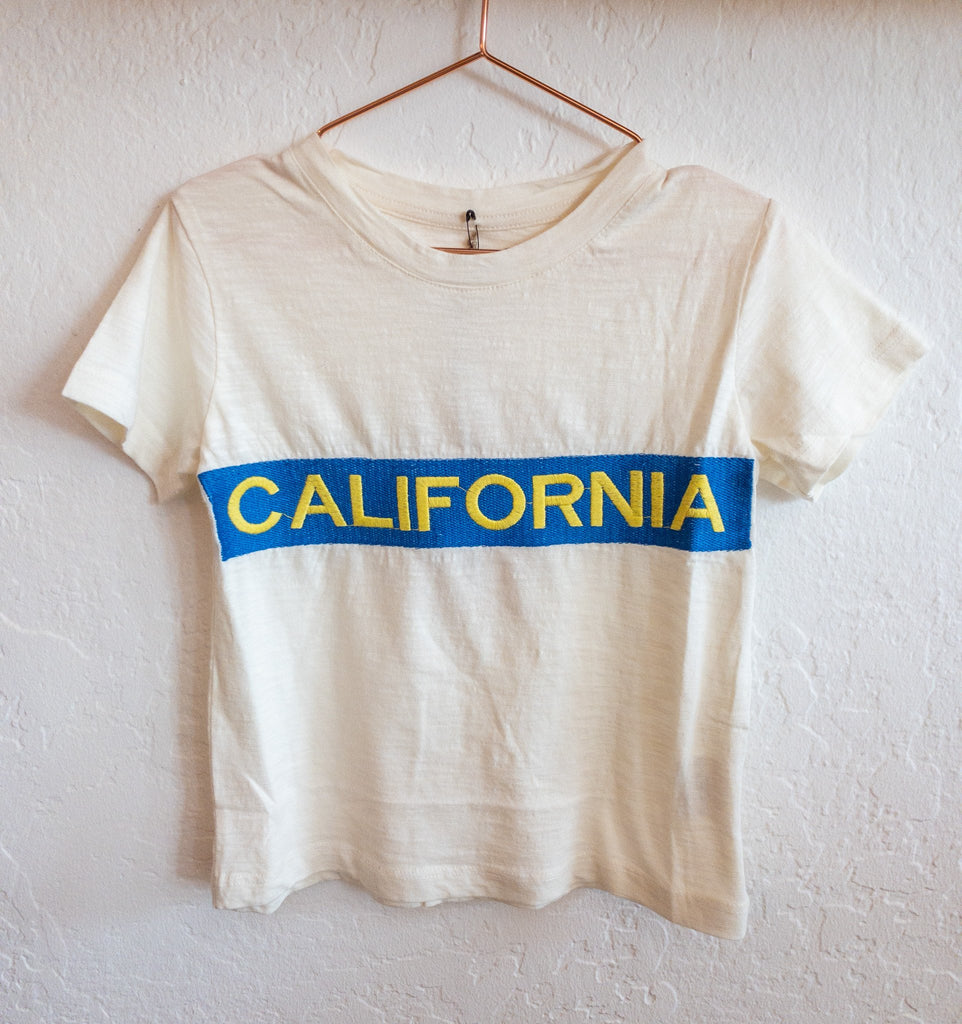 PLACES TO BE | CALIFORNIA PLATE | KID TEE